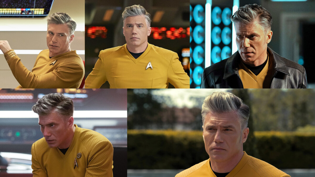 Star Trek Strange New Worlds: The fans have spoken - the real star of the "star trek"series isn't Captain Pike, it's his hairdo!