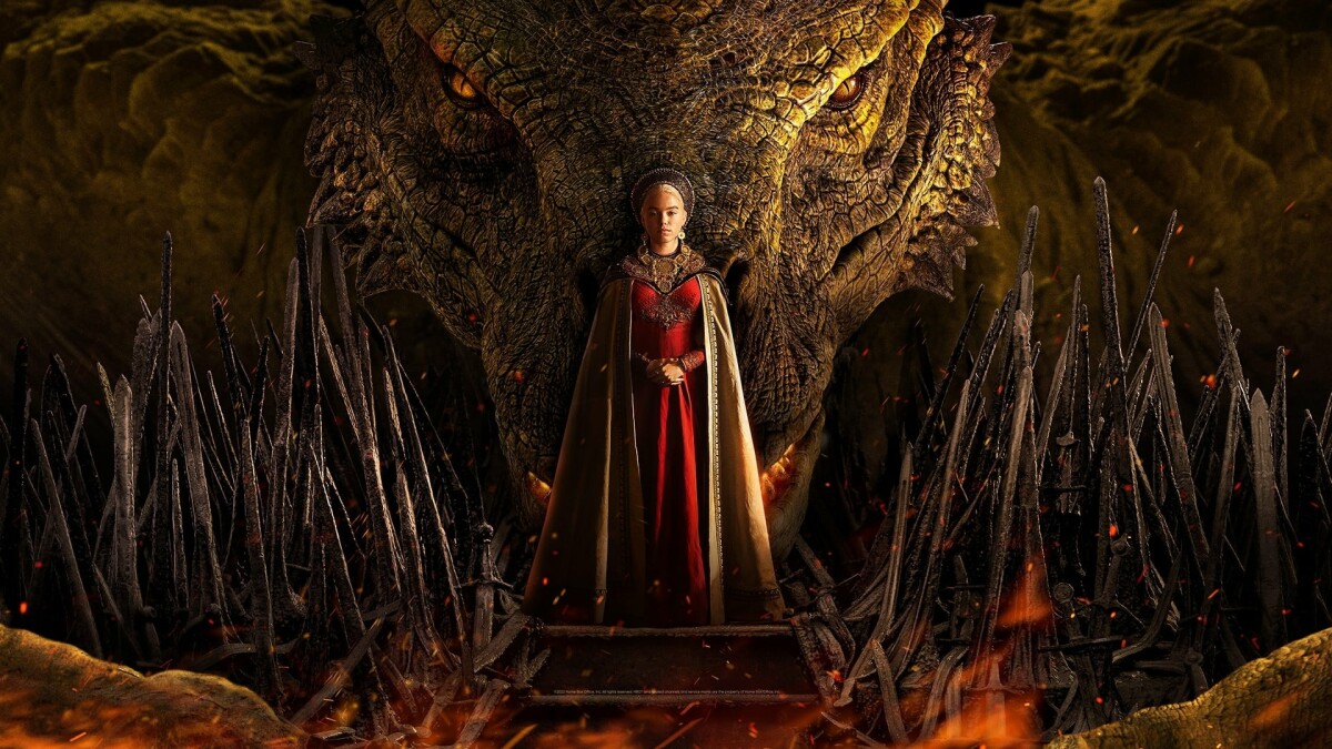 House of the Dragon: Rhaenyra and her dragon Syrax