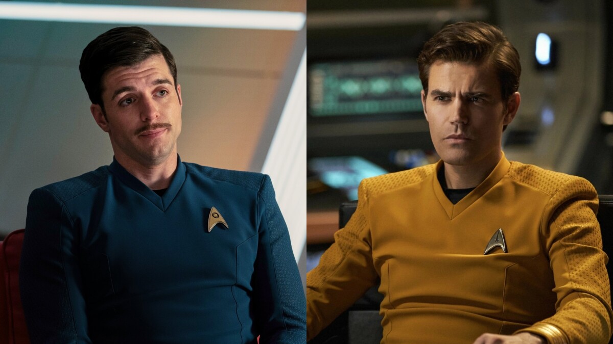 Star Trek: Jim (Paul Wesley) y Sam Kirk (Dan Jeannotte) se conocen por primera vez - "Nuevos mundos extraños" ¡hazlo posible!