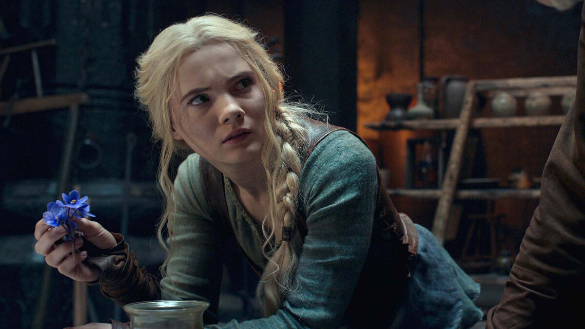 The Witcher : Freya Allan dans le rôle de Ciri.