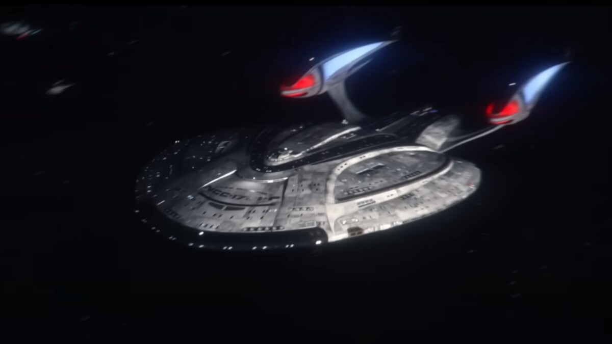"Star Trek: Picard" Season 3: The new Starship Enterprise, the NCC-1701-F.