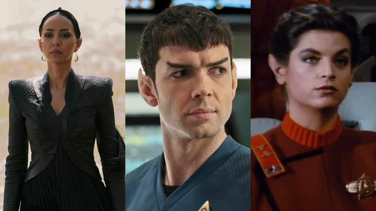 Star Trek: Hatte Spock nach T'Pring (Gia Sandhu, links) noch eine Frau?