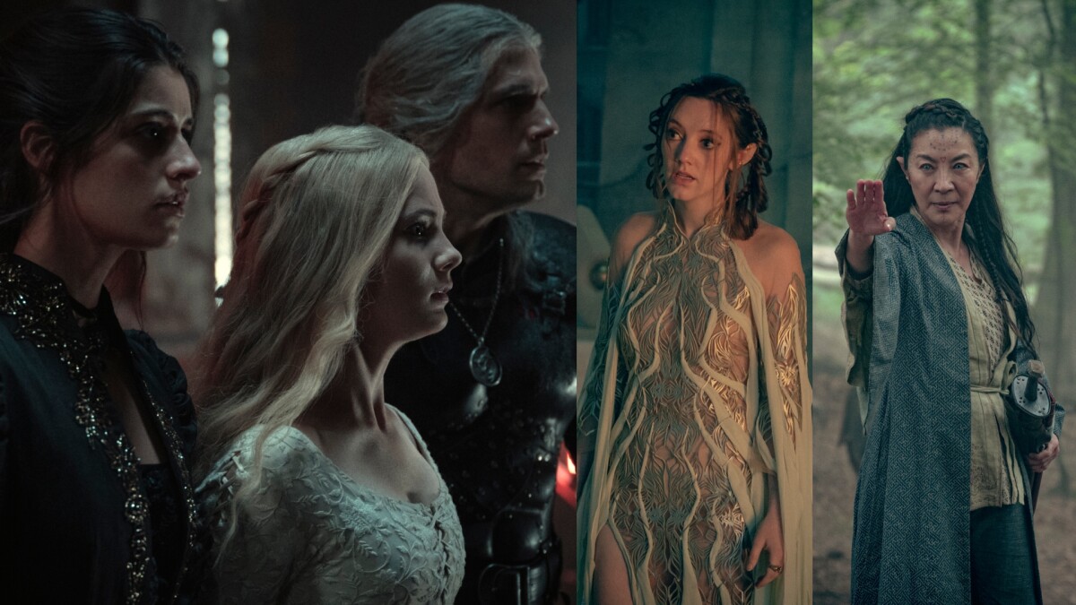 The Witcher : Yennefer (Anya Chalotra), Ciri (Freya Allan) et Geralt (Henry Cavill) doivent se défendre des mauvaises critiques de "Origine du sang" avoir peur?