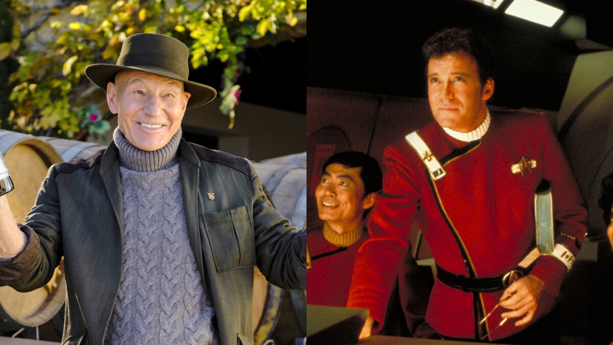 Star Trek: Power Jean-Luc Picard (Patrick Stewart) in "Star Trek: Picard" Season 3 now one on Captain Kirk (William Shatner)?