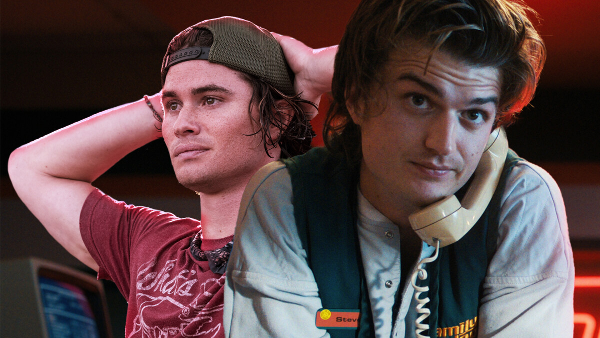 De "Cosas extrañas" después "Bancos externos" Chase Stokes audicionó como Steve Harrington.