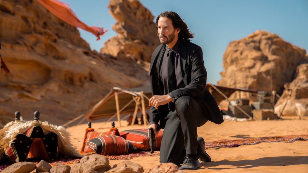John Wick - Chapter 4: Keanu Reeves is back as an action hero.