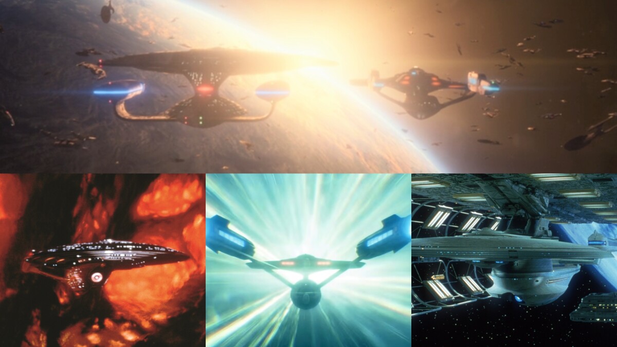 Star Trek: Das Raumschiff Enterprise über die Jahre - alle Modelle des legendären Vehikels.