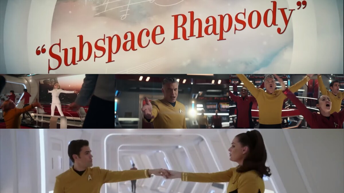 Star Trek extraños nuevos mundos: "Rapsodia subespacial" - el episodio musical