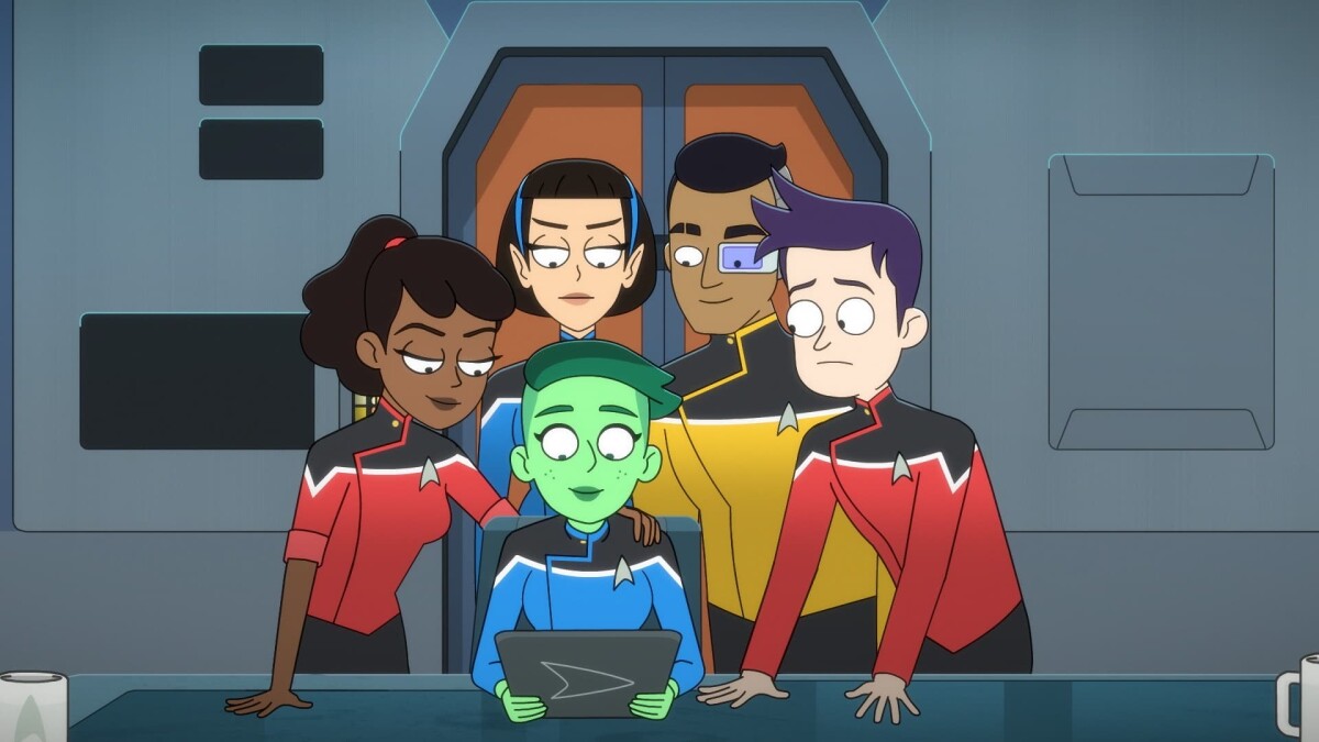 Star Trek Lower Decks Temporada 4: Episodio 4 "Algo prestado, algo verde"