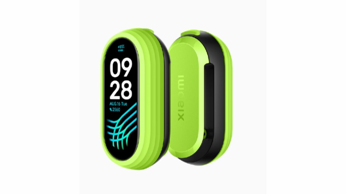 Para poder medir los pasos y el entrenamiento de carrera con mayor precisión, puedes convertir tu Smart Band 8 en un clip para zapatos con la pulsera con clip para correr.