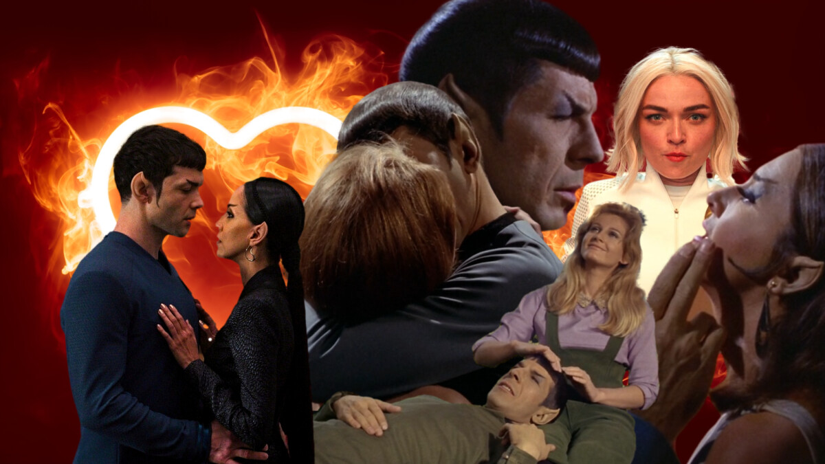 Star Trek: Spock ha tenido varias aventuras con mujeres a lo largo de la serie.