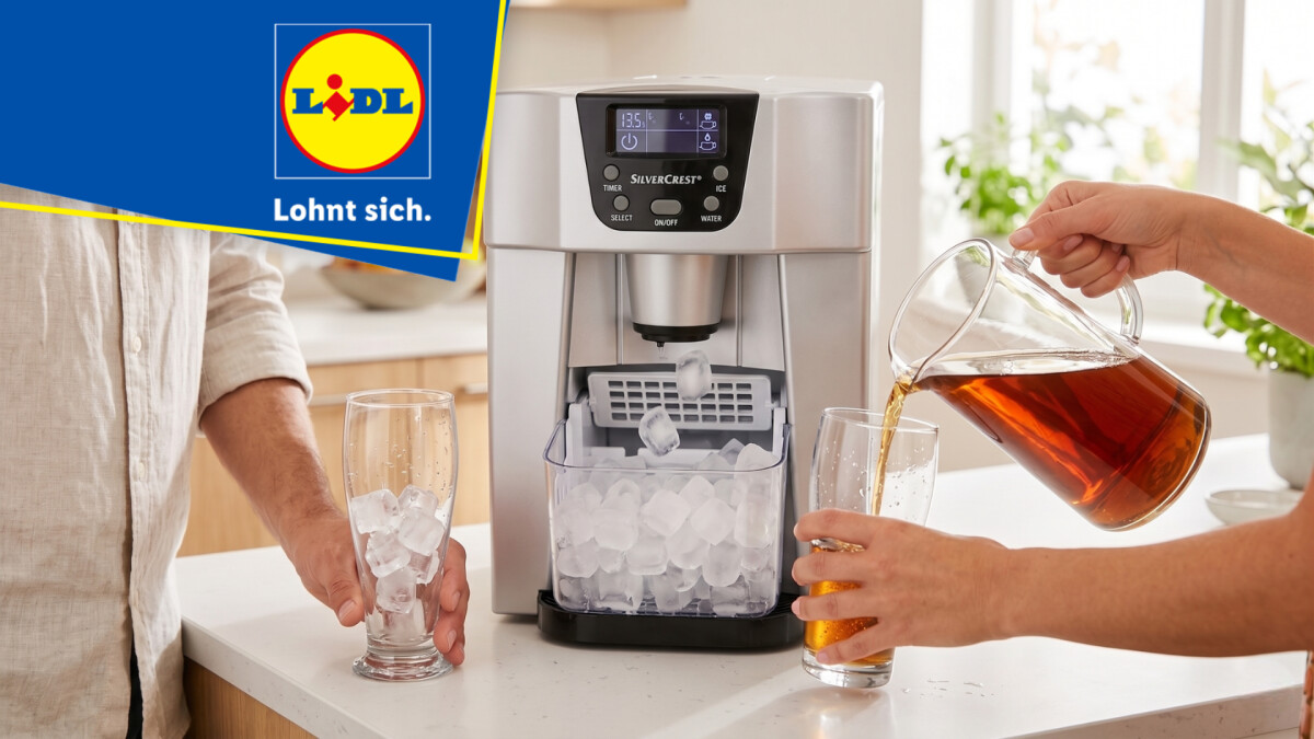 Lidl lockt mit günstiger Eiswürfelmaschine: Aber dieser Code unterbietet selbst den Discounterpreis