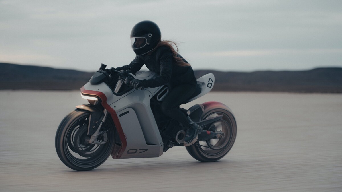 Zero Motorcycles presenta el SR-X Concept.