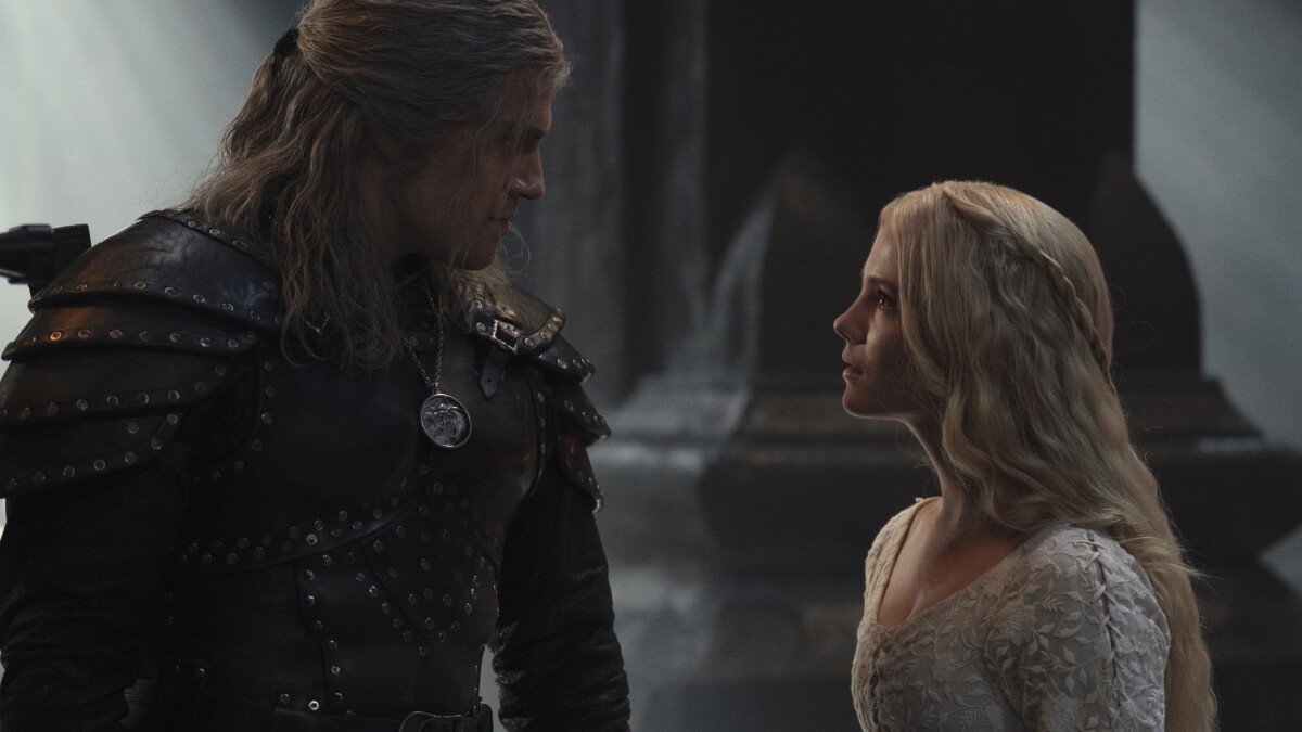 The Witcher: Geralt and Ciri.  Destined by fate and blood.
