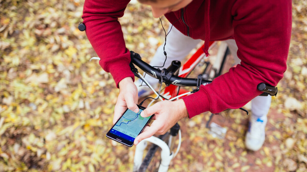 Mit Fahrrad-Apps entdeckt ihr neue Routen zum Nachfahren.