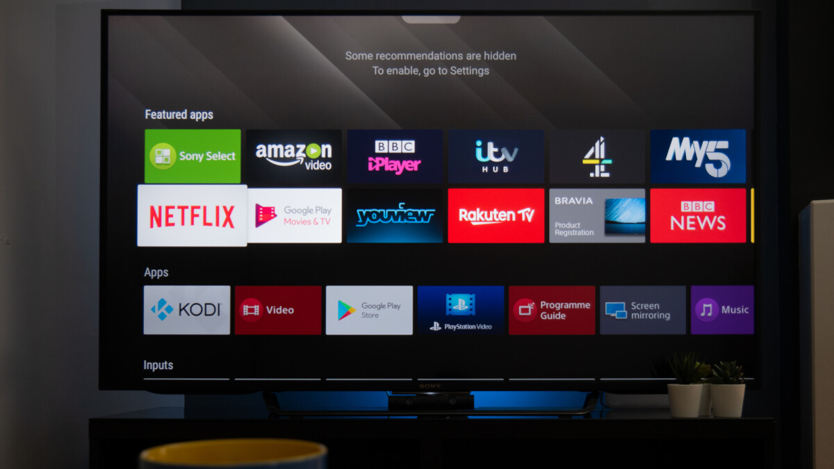 This is what Smart Hub and other overviews look like on your TV.  The individual services differ in appearance, but essentially they work in the same way.