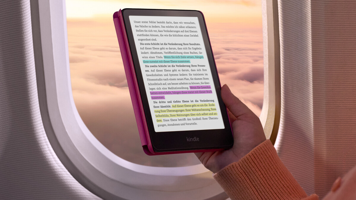 Amazon stellt neue Produkte vor So ein Kindle gab es vorher noch nie