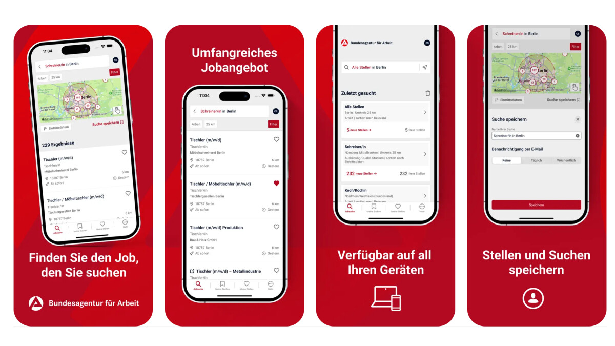 JOBSUCHE DER BA visual data 5