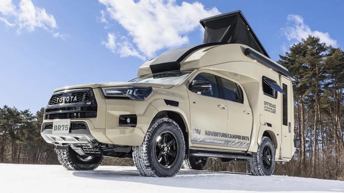 Impressively there: Direct Cars Co BR75 SUV Adventure Camper.
