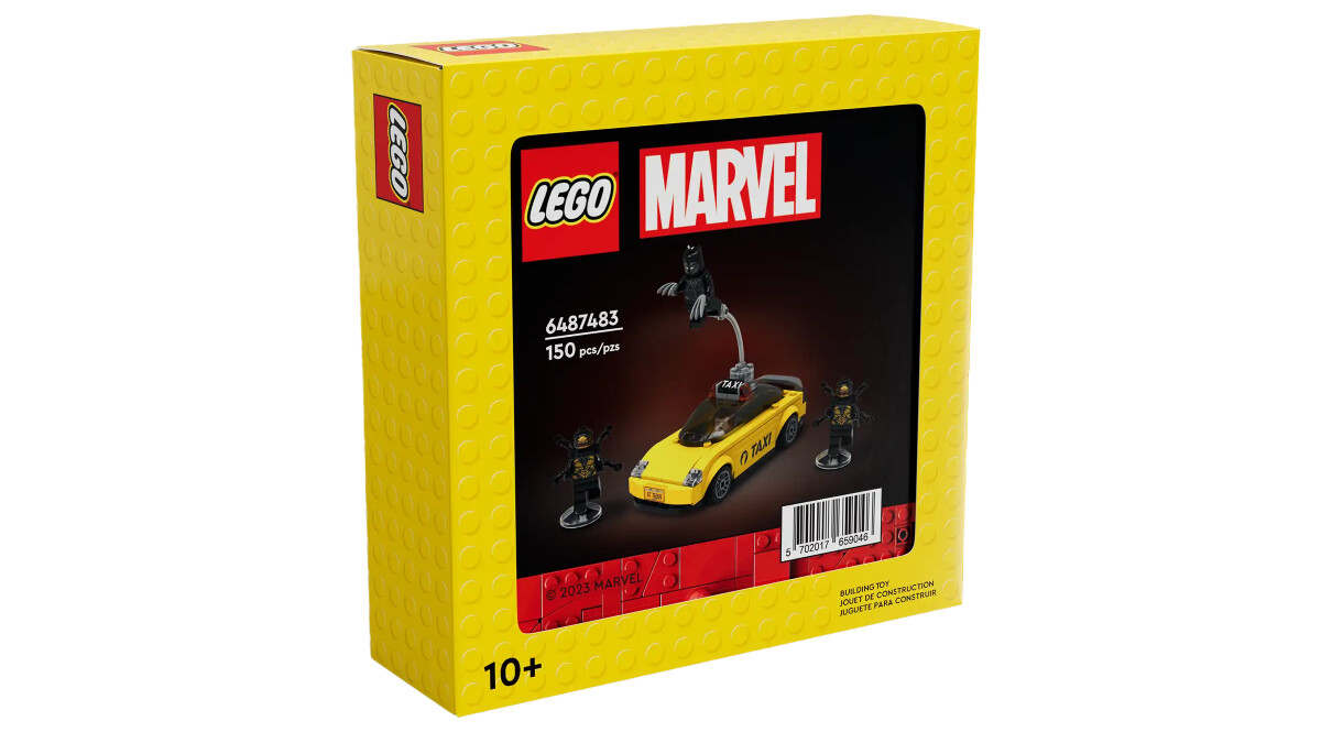 Obtienes el Lego Marvel Taxi gratis cuando lo compras.