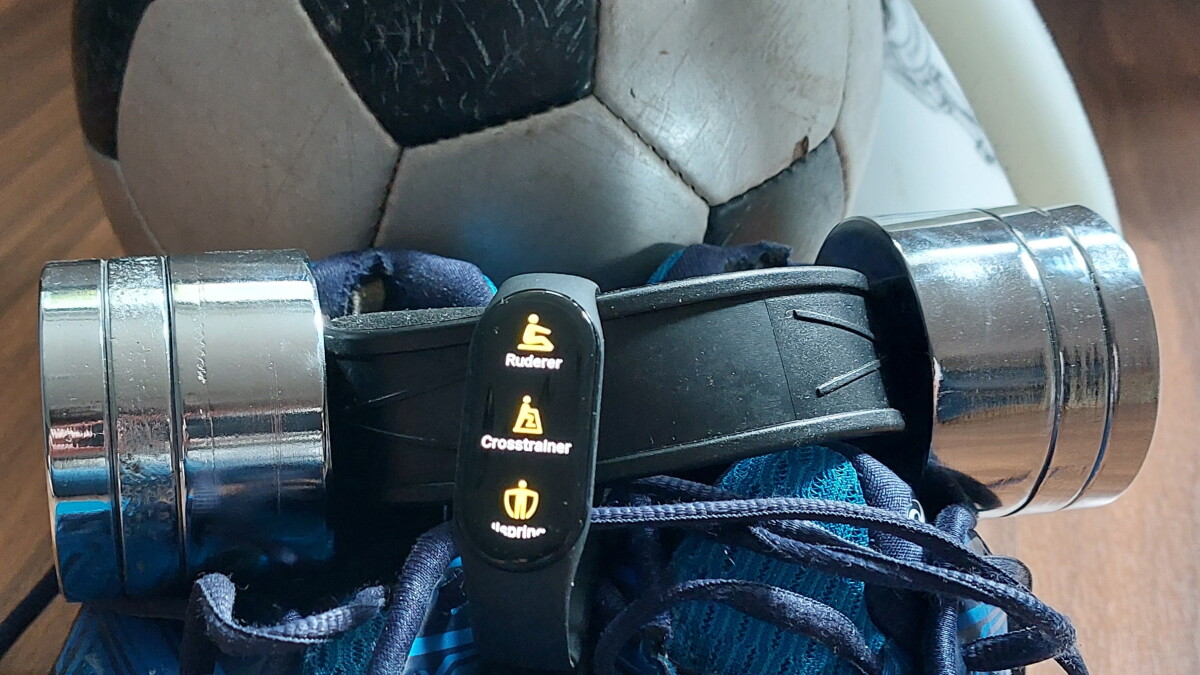 Ya sea fútbol, ​​correr, entrenamiento con pesas o Frisbee: Xiaomi Smart Band 7 puede rastrear casi cualquier deporte.