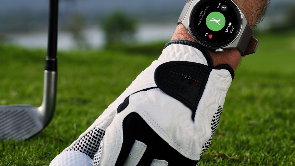 The Huawei Watch GT3 Pro also supports you on the golf course.