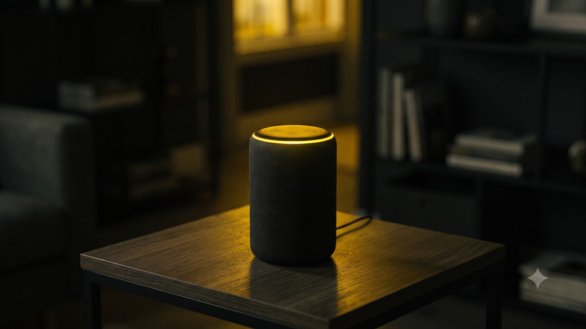Amazon Echo leuchtet gelb: Dann habt ihr eine Benachrichtigung.