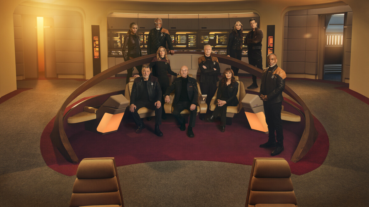 Star Trek Picard Temporada 3: La tripulación fuera "el proximo siglo" está de vuelta en el USS Enterprise NCC-1701-D.