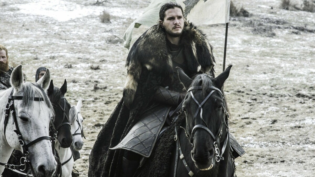 Jon Snow in "Battle of the Bastards"