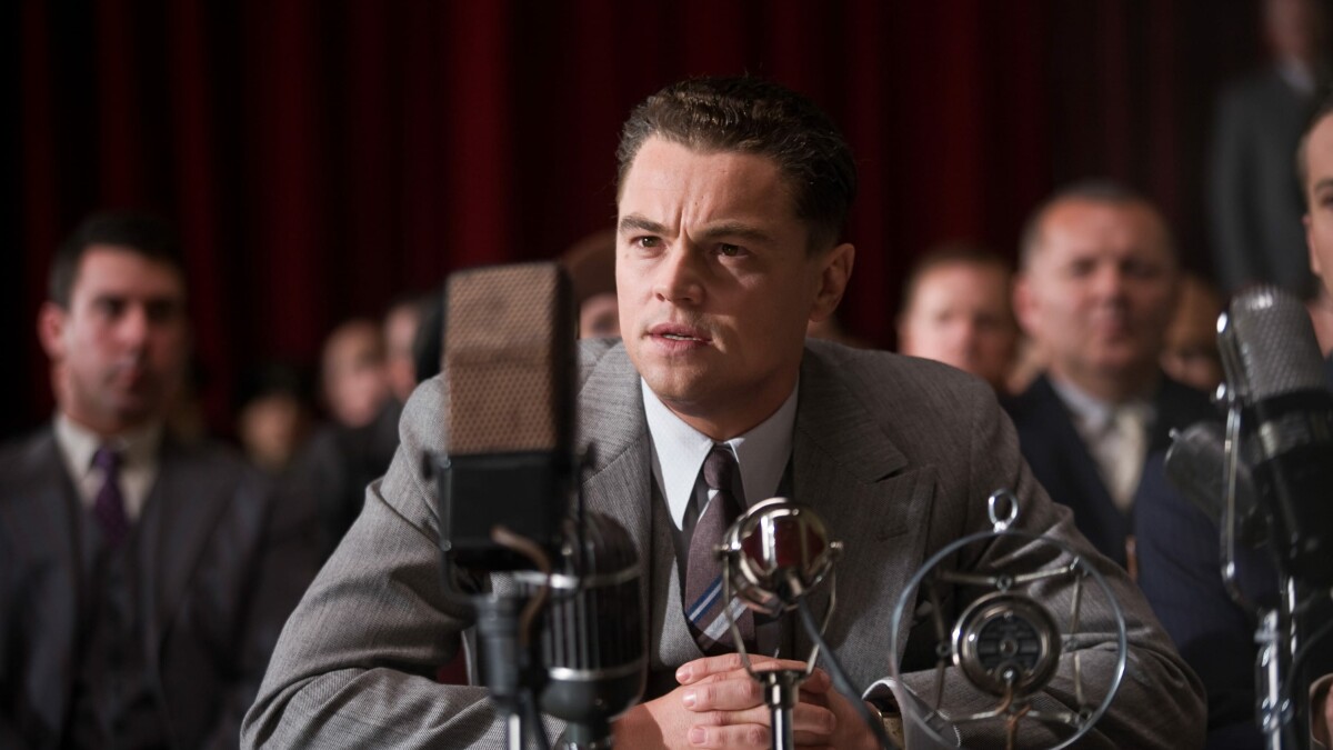 Leonardo DiCaprio en "J Edgar" desde 2011.