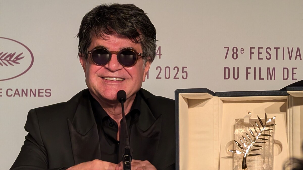 Cannes 2025: Der iranische Filmemacher Jafar Panahi gewinnt die Goldene Palme.