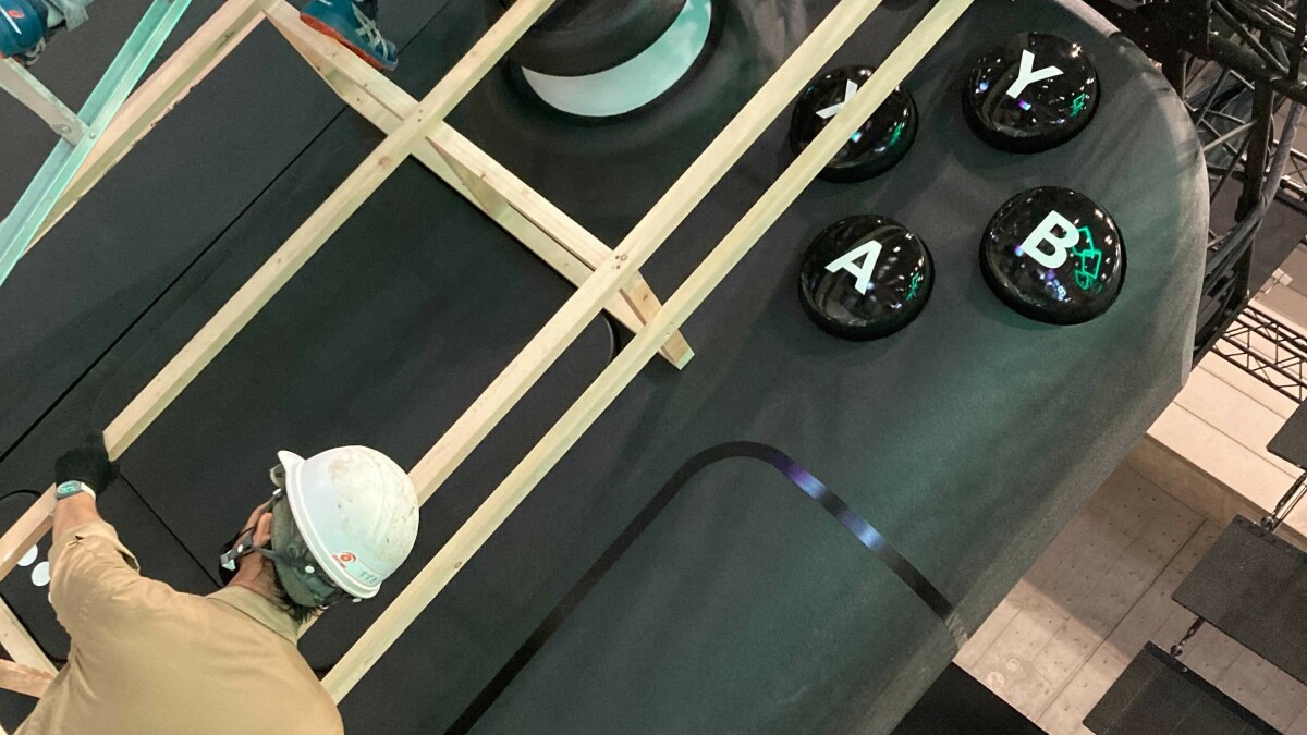 Valve hat passend zur Tokyo Game Show einen riesigen Steam Deck gebaut.