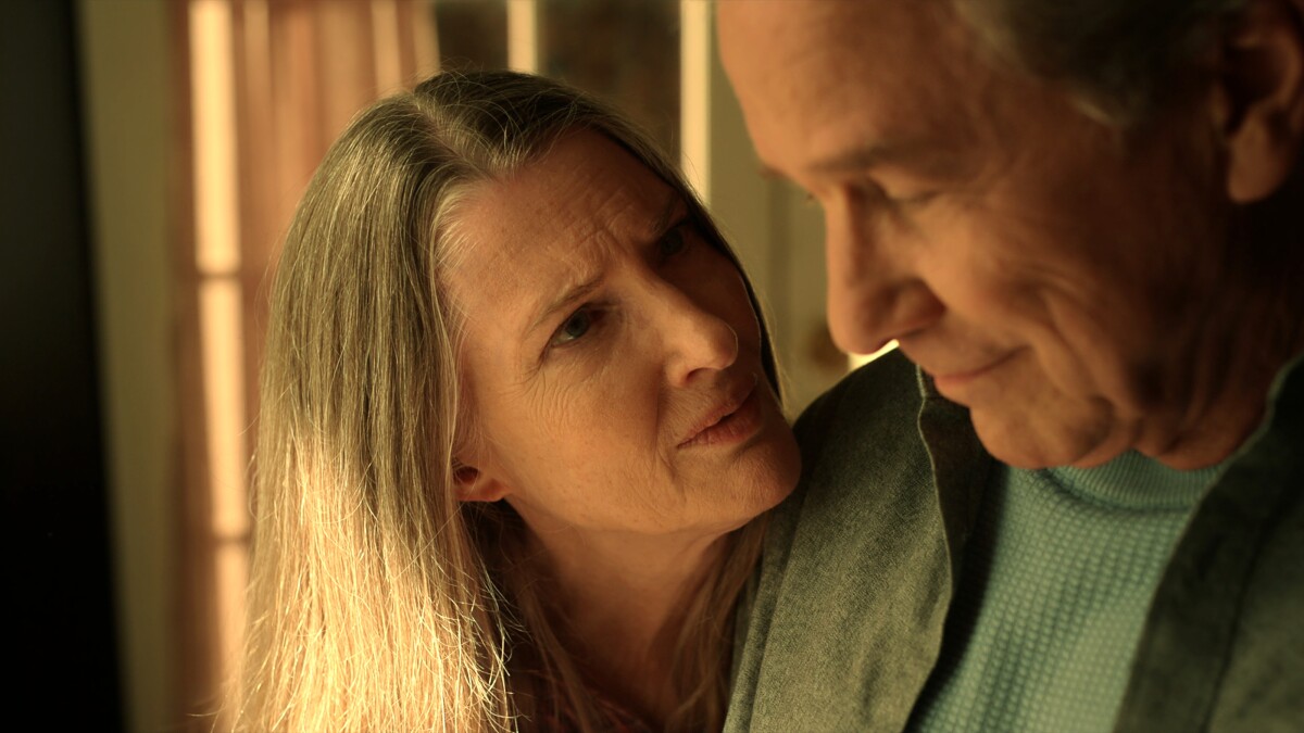 Virgin River Season 5: Annette O'Toole as Hope and Tim Matheson as Doc Mullins