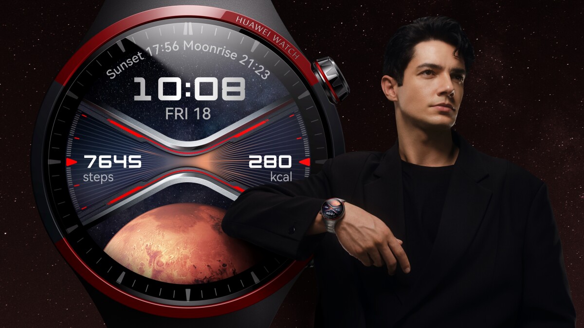 The Huawei Watch 4 Pro Space Edition is the manufacturer's new luxurious smartwatch.