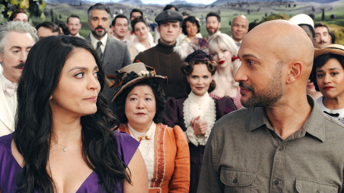 "Schmigadoon" on Apple TV+ with Cecily Strong and Keegan-Michael Key.