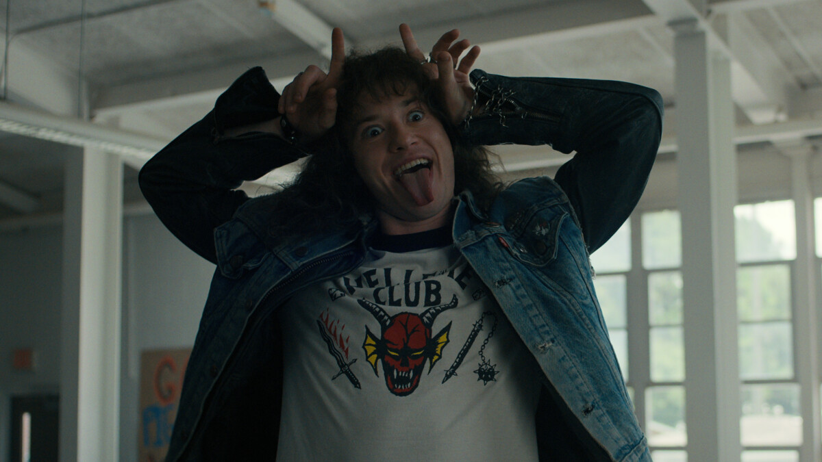 Stranger Things: Joseph Quinn interpreta el papel de "club del fuego infernal"-Líder Eddie Munson.