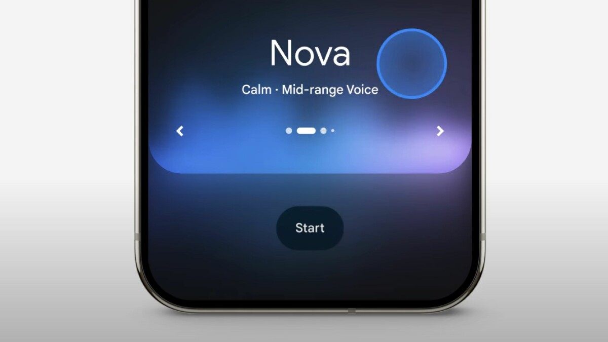 Ihr könnt aus zehn verschiedenen Stimmen für Gemini auswählen.