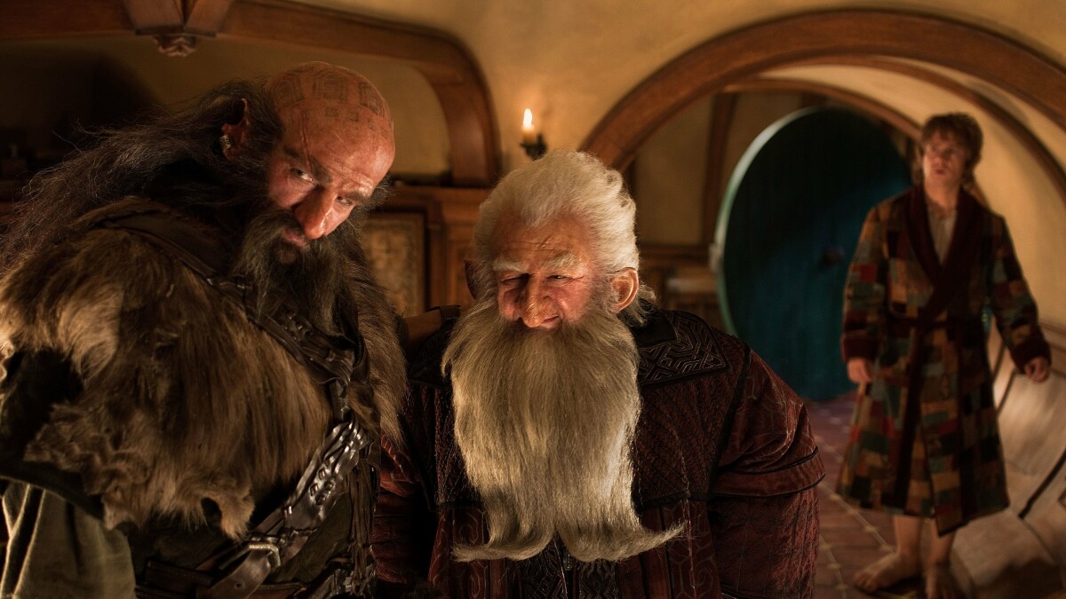 in "The hobbit" game "A stranger from home"Star Graham McTavish (left) himself is a dwarf!