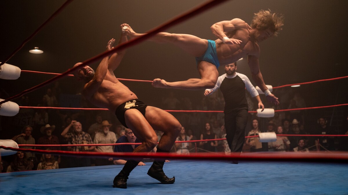 Zac Efron in "The Iron Claw".
