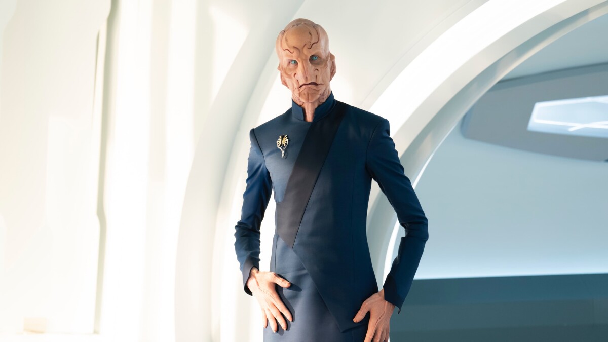 "Star Trek: Discovery" Staffel 5: Doug Jones als Saru in Episode 3 "Jinaal"