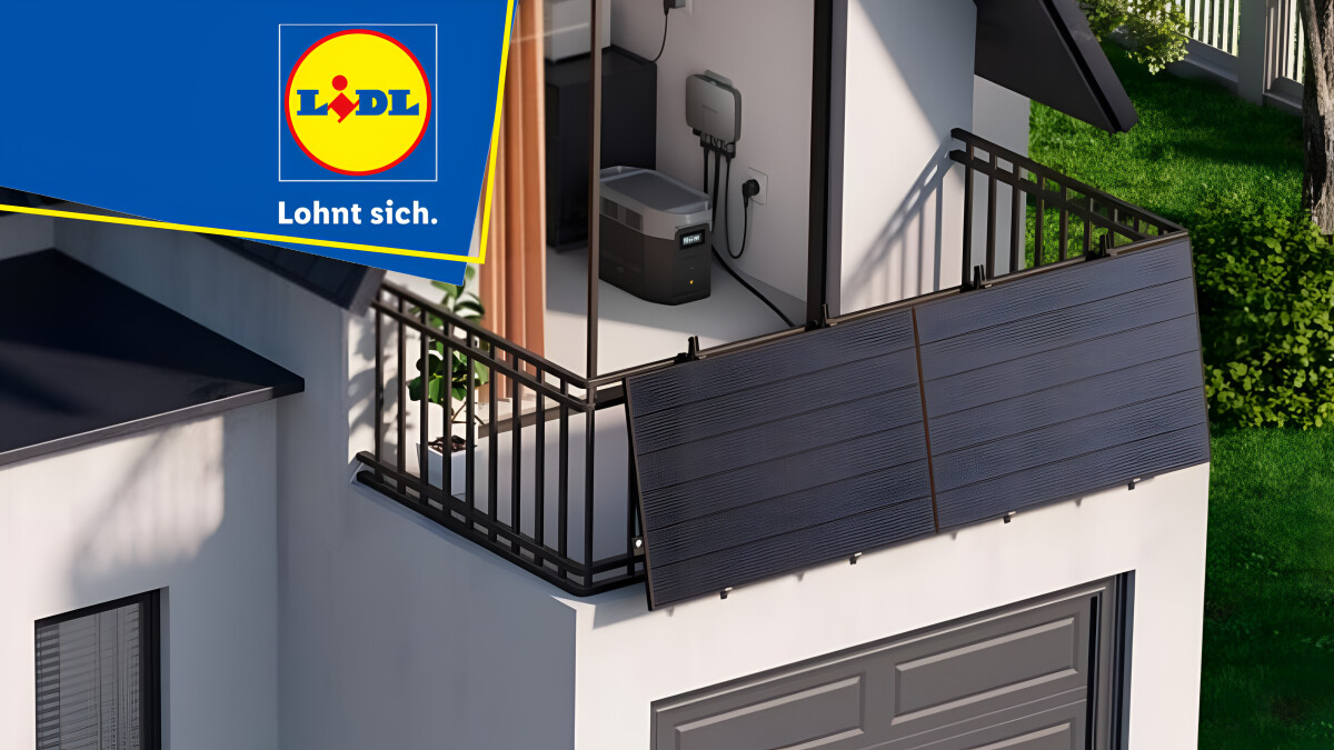 Wunderschone Lidl Balkonkraftwerk Test Bilder