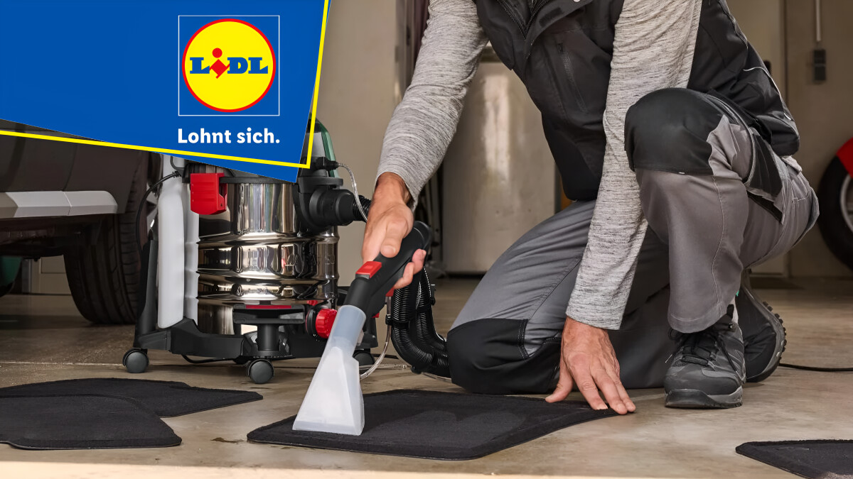 Ab Donnerstag (18.12.) bei Lidl: Mit diesem Gadget ist Schluss mit Flecken auf Teppichen und Polstern