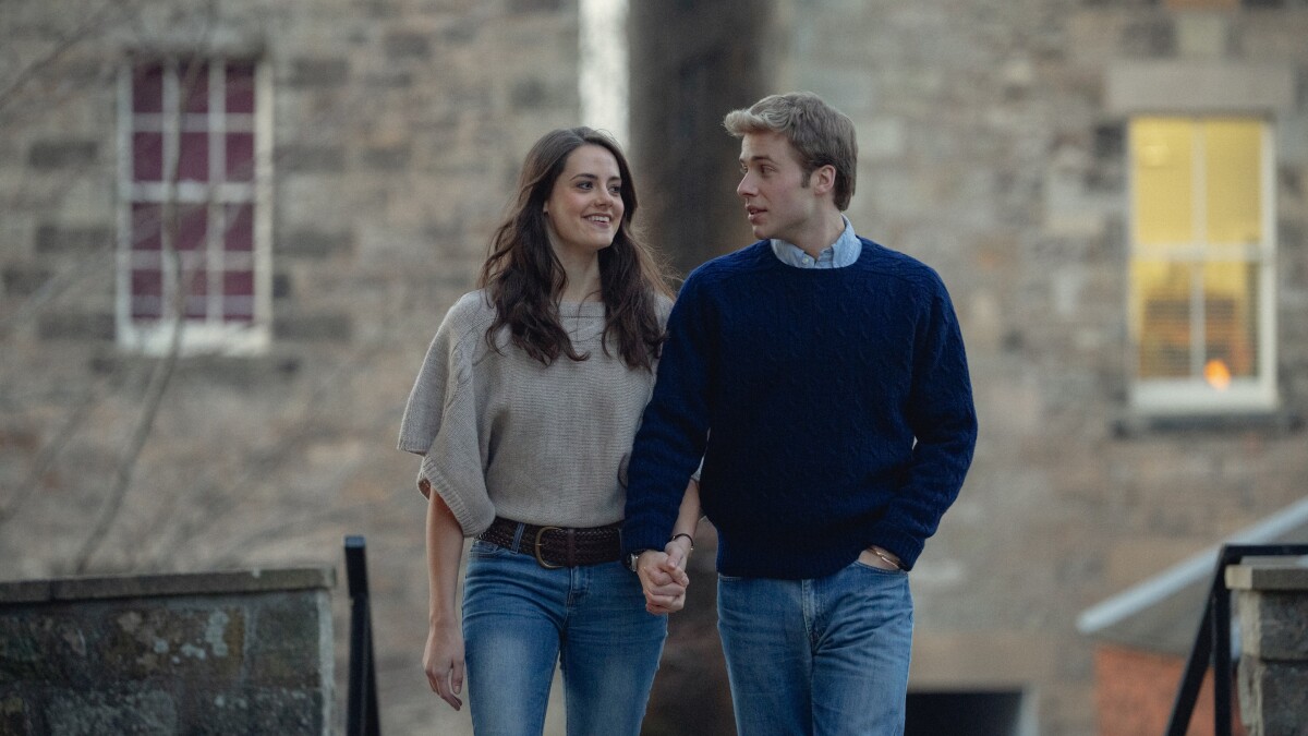 The Crown Temporada 6: Ed McVey y Meg Bellamy como el Príncipe William y Kate Middleton