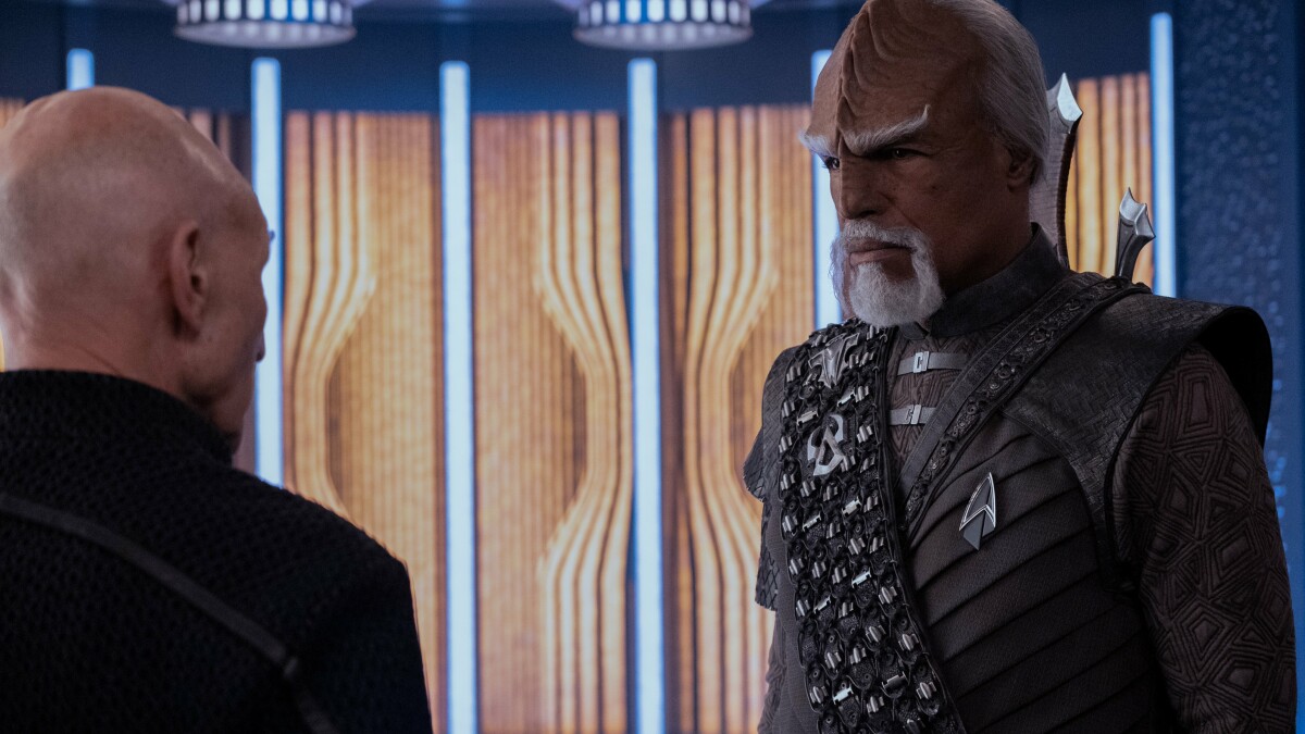 Star Trek Picard Temporada 3: Michael Dorn regresa como Worf "Starship Enterprise - El próximo siglo" devolver.