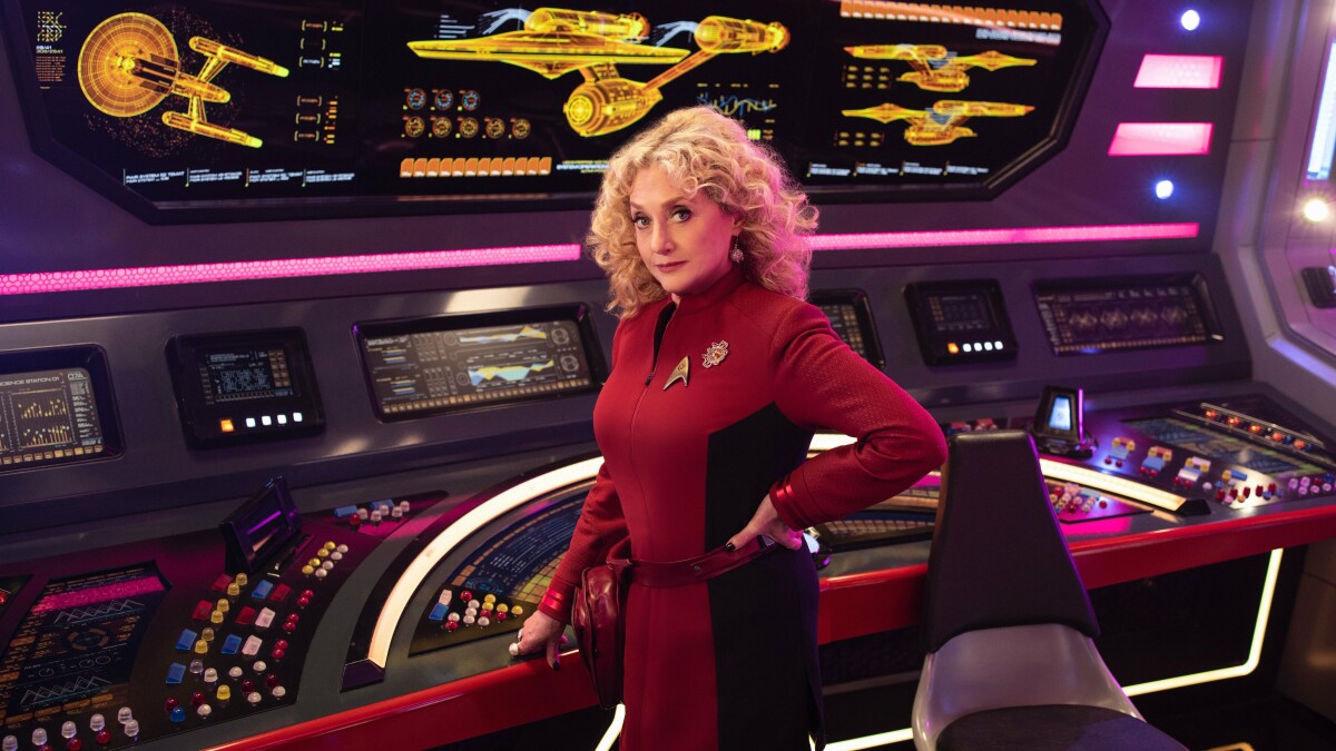Star Trek Strange New Worlds: Carol Kane como ingeniera jefe Pelia en la temporada 2