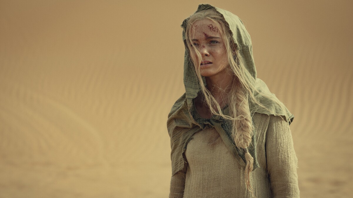 The Witcher season 3: Ciri in the desert