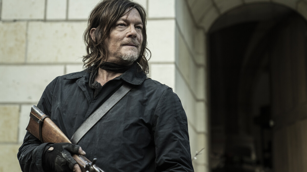 The Walking Dead - Daryl Dixon: Daryl es una pequeña estrella de rock en el fondo.
