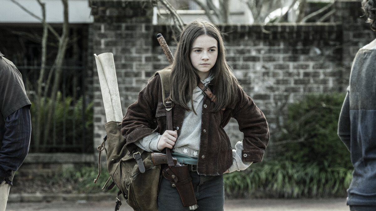 The Walking Dead Season 11: Episode 23 - Even alone, Judith Grimes can get along well and has already done many a walker on her own.