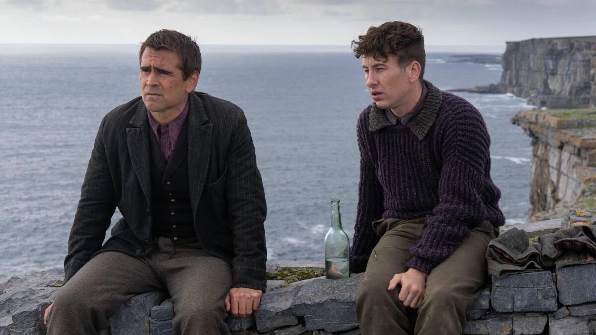 The Banshees of Inisherin: Colin Farrell and Barry Keoghan as Pádraic and Dominic.