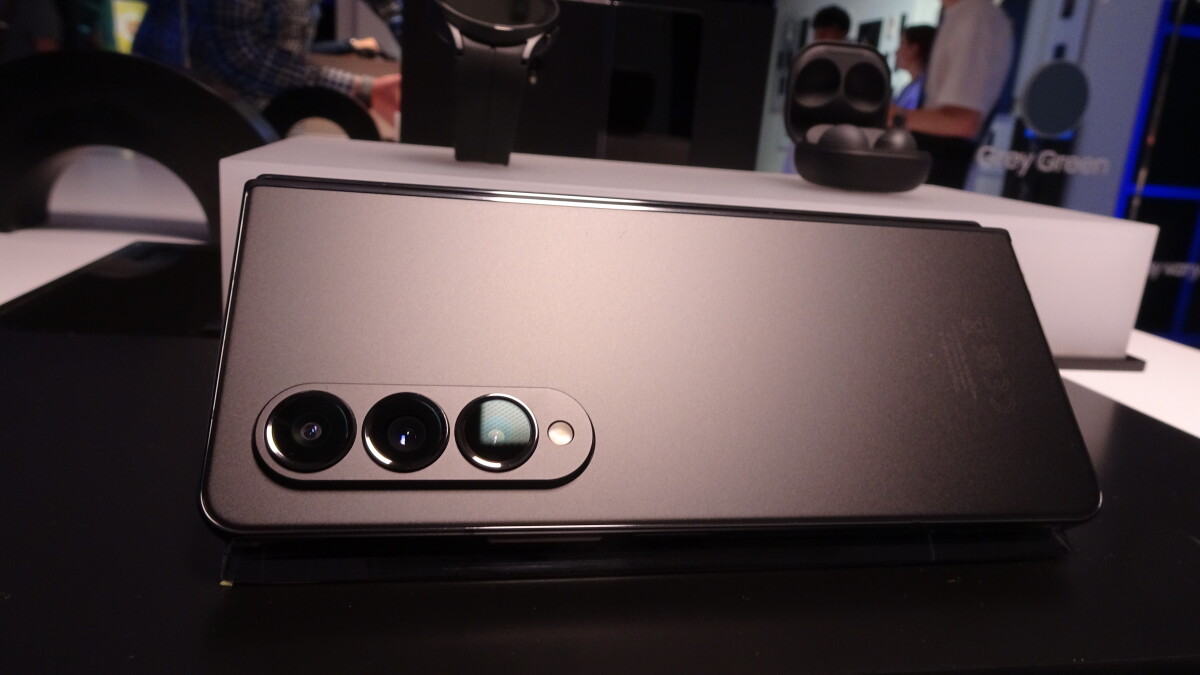 Die Hauptkamera des Samsung Galaxy Z Fold 4 hat ein Upgrade erhalten.